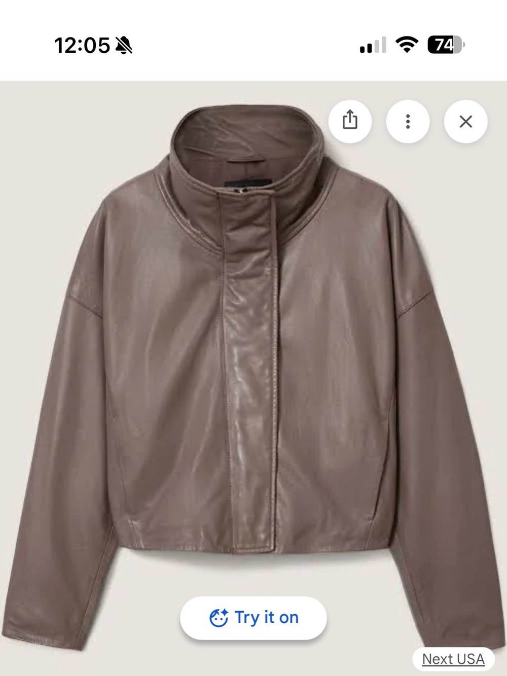 All Saints Ryder Leather Jacket
